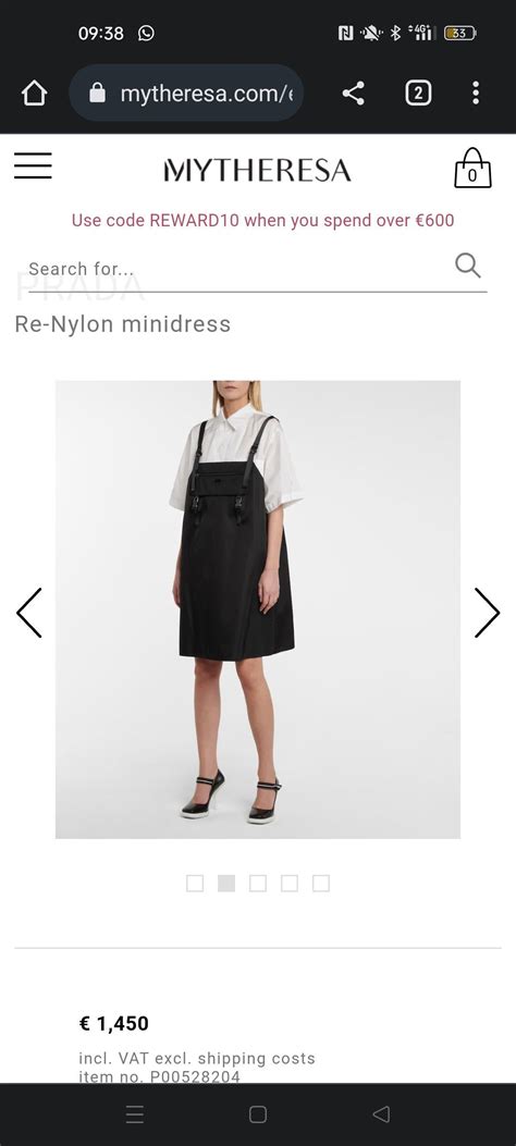 prada pinafore dress dupe|items similar to Prada.